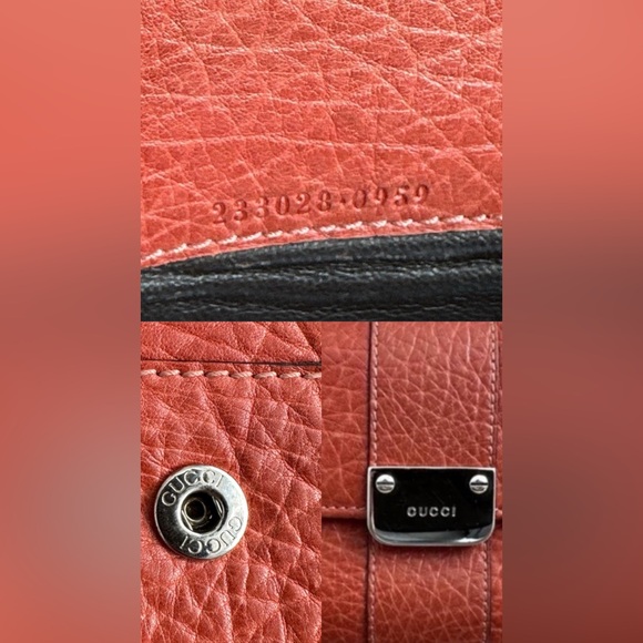 GUCCI Vintage  Bi Fold  Long Wallet - Picture 8 of 10